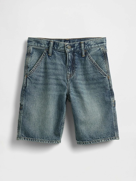 GAP Detské džínsové kraťasy '90s Loose UltraSoft Americana GAP