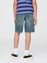 GAP Detské džínsové kraťasy '90s Loose UltraSoft Americana GAP