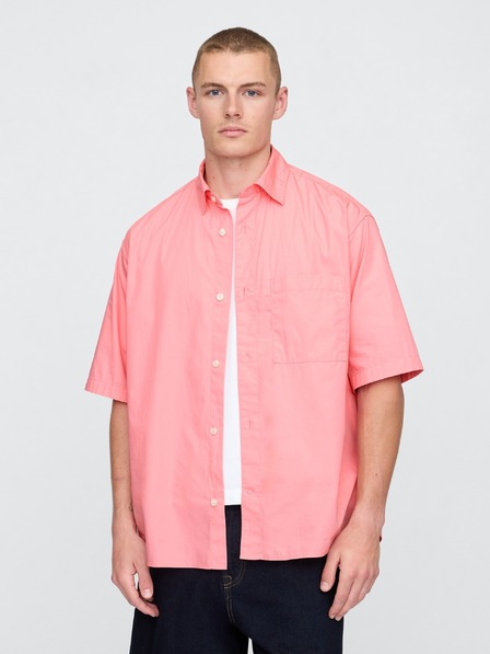 GAP Oversize popelínová košeľa GAP