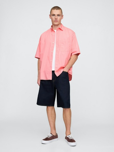 GAP Oversize popelínová košeľa GAP