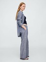 GAP Ľanové nohavice Wide-Leg GAP