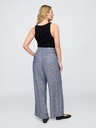 GAP Ľanové nohavice Wide-Leg GAP