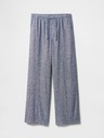 GAP Ľanové nohavice Wide-Leg GAP