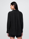 GAP Mušelínová košeľa oversize GAP