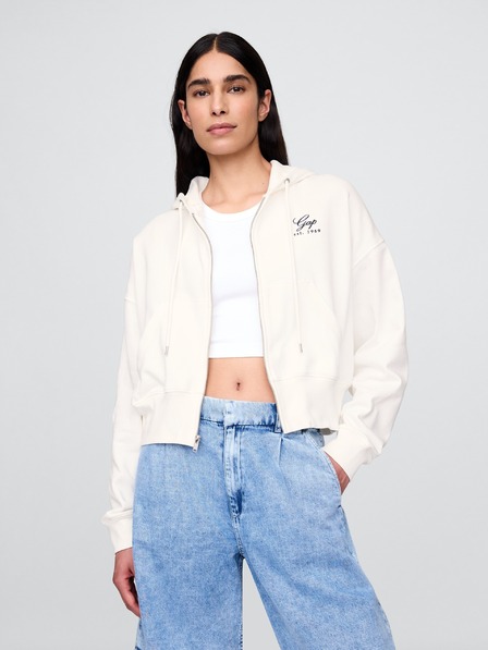 GAP Oversize mikina s logom VintageSoft Americana GAP