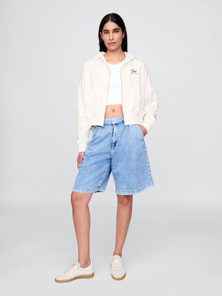 GAP Oversize mikina s logom VintageSoft Americana GAP