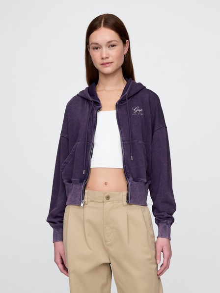 GAP Oversize mikina s logom VintageSoft Americana GAP