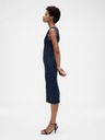 GAP Džínsové midi šaty GapStudio by Zac Posen GAP