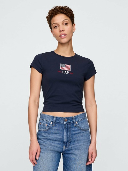 GAP Crop tričko Americana GAP
