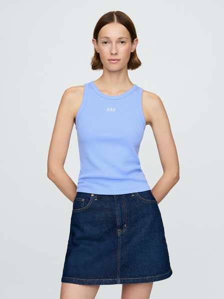 GAP Rebrovaný top s logom Americana GAP