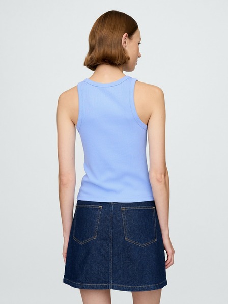 GAP Rebrovaný top s logom Americana GAP