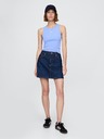 GAP Rebrovaný top s logom Americana GAP