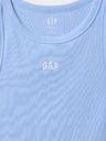 GAP Rebrovaný top s logom Americana GAP