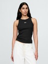 GAP Rebrovaný top s logom Americana GAP