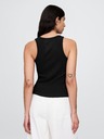 GAP Rebrovaný top s logom Americana GAP