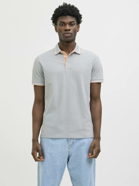 Jack & Jones Svetlo zelené pánske polo tričko Jack & Jones
