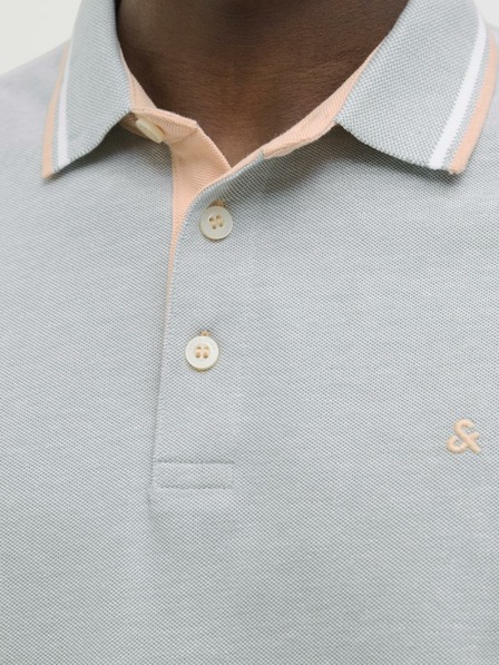 Jack & Jones Svetlo zelené pánske polo tričko Jack & Jones