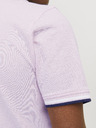 Jack & Jones Svetlo ružové pánske polo tričko Jack & Jones