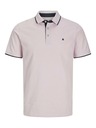Jack & Jones Svetlo ružové pánske polo tričko Jack & Jones