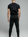 Siksilk Čierne pánske tričko SikSilk