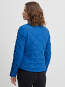 Fransa Blue Women's Quilted Jacket Fransa