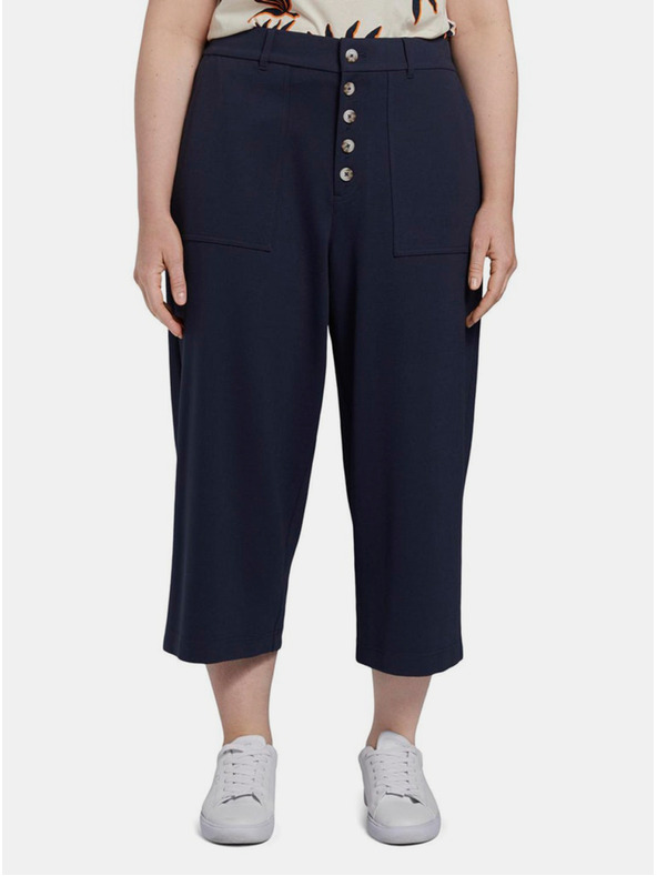 My True Me Tom Tailor Tmavo modré dámske culottes My True Me Tom Tailor