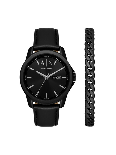 Armani Exchange Darčeková sada hodiniek a náramku Armani Exchange BANKS AX7147SET