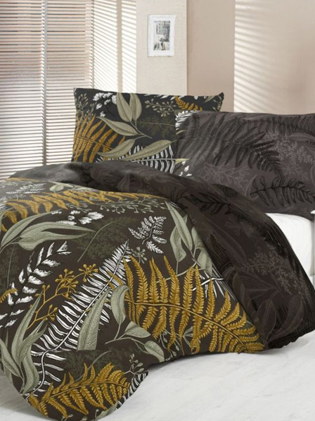 Kvalitex LUXURY COLLECTION 140x220, 70x90cm saténová predĺžená posteľná bielizeň CAPRADES