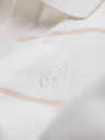Ombre Clothing Pánska polokošeľa z viskózy s vodorovnými pruhmi Ombre Clothing
